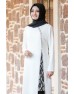 Sahra Tesettür Takım - Ekru - Fuval Moda